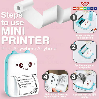 Calvren™ Premium Mini Thermal Printer