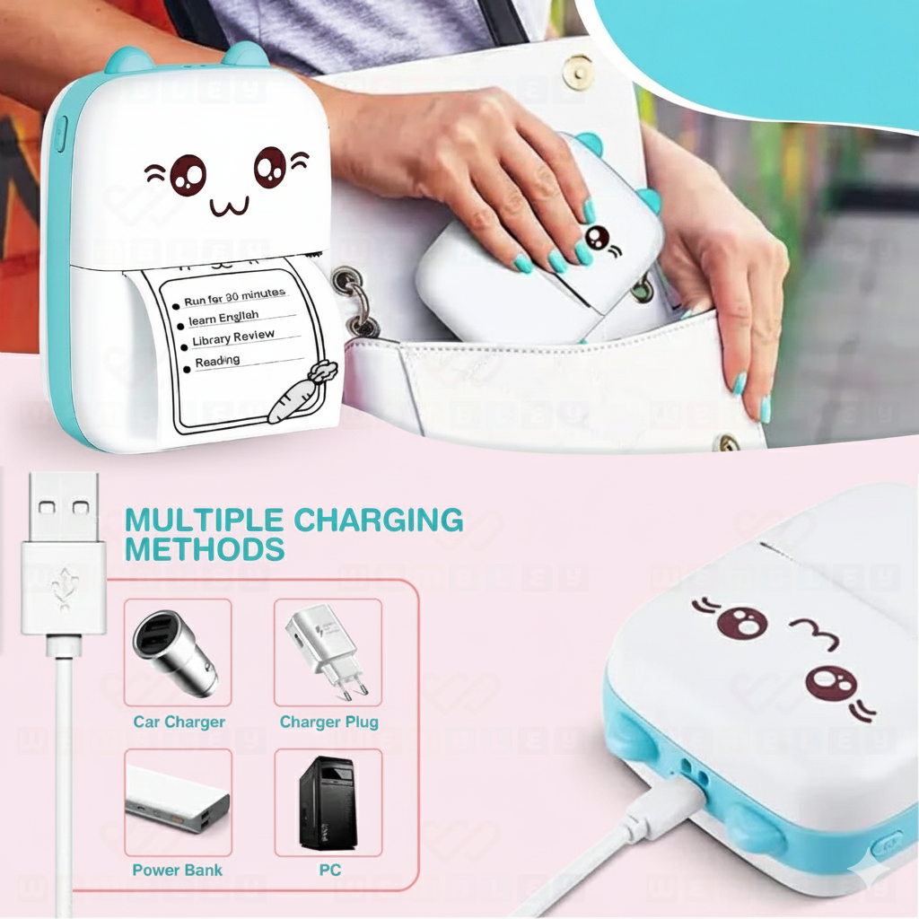 Calvren™ Premium Mini Thermal Printer