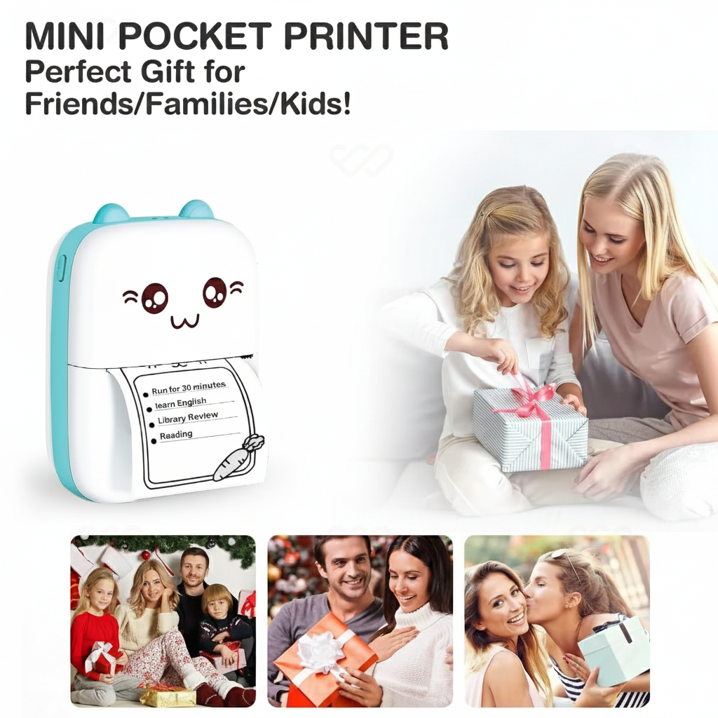 Calvren™ Premium Mini Thermal Printer